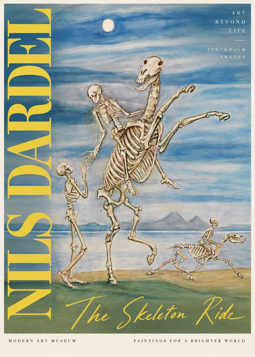 Nils Dardel The Dancer No6 - Plakat