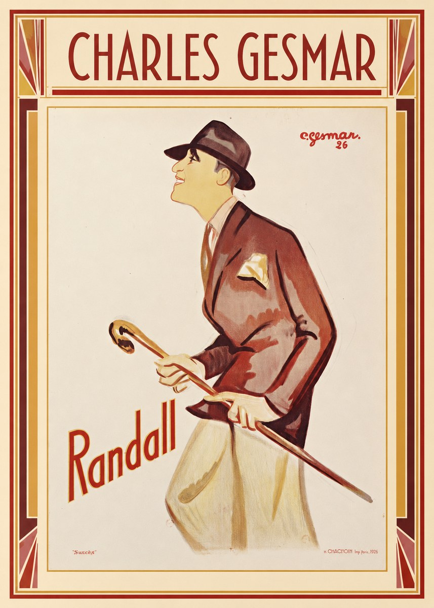 Charles Gesmar Randall I No1 - Plakat