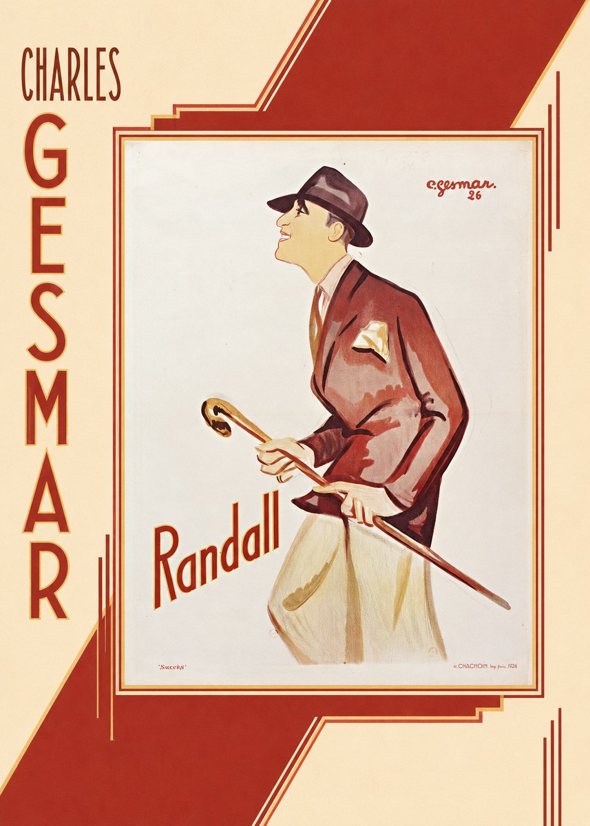 Charles Gesmar Randall I No2 - Plakat