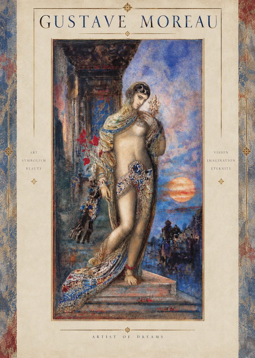 Gustave Moreau Salomé I No2 - Plakat