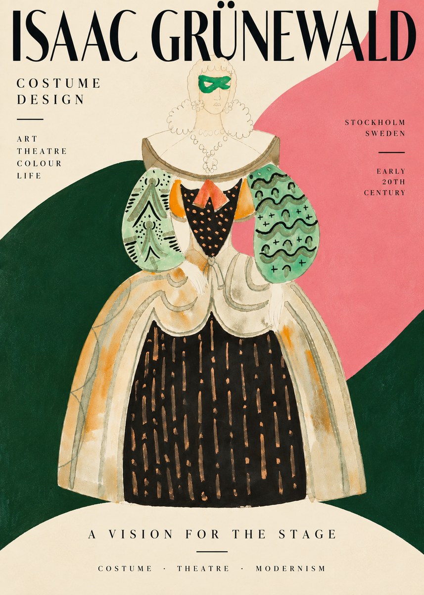 Isaac Grünewald Costume for the Theatre No5 - Plakat