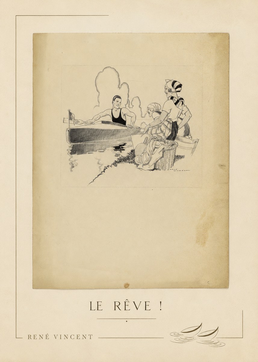 René Vincent Le Rêve ! No6 - Plakat