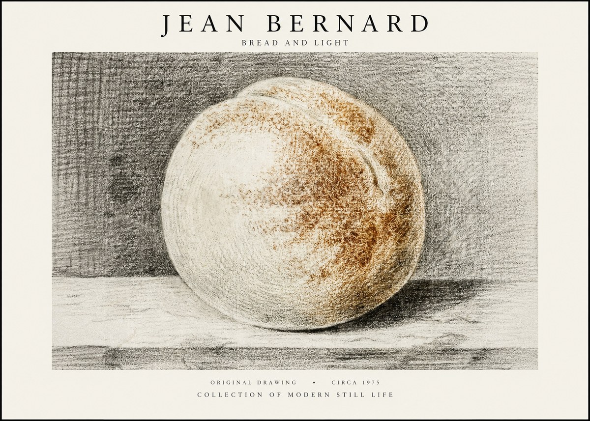 Jean Bernard Bread and Light No1 - Plakat