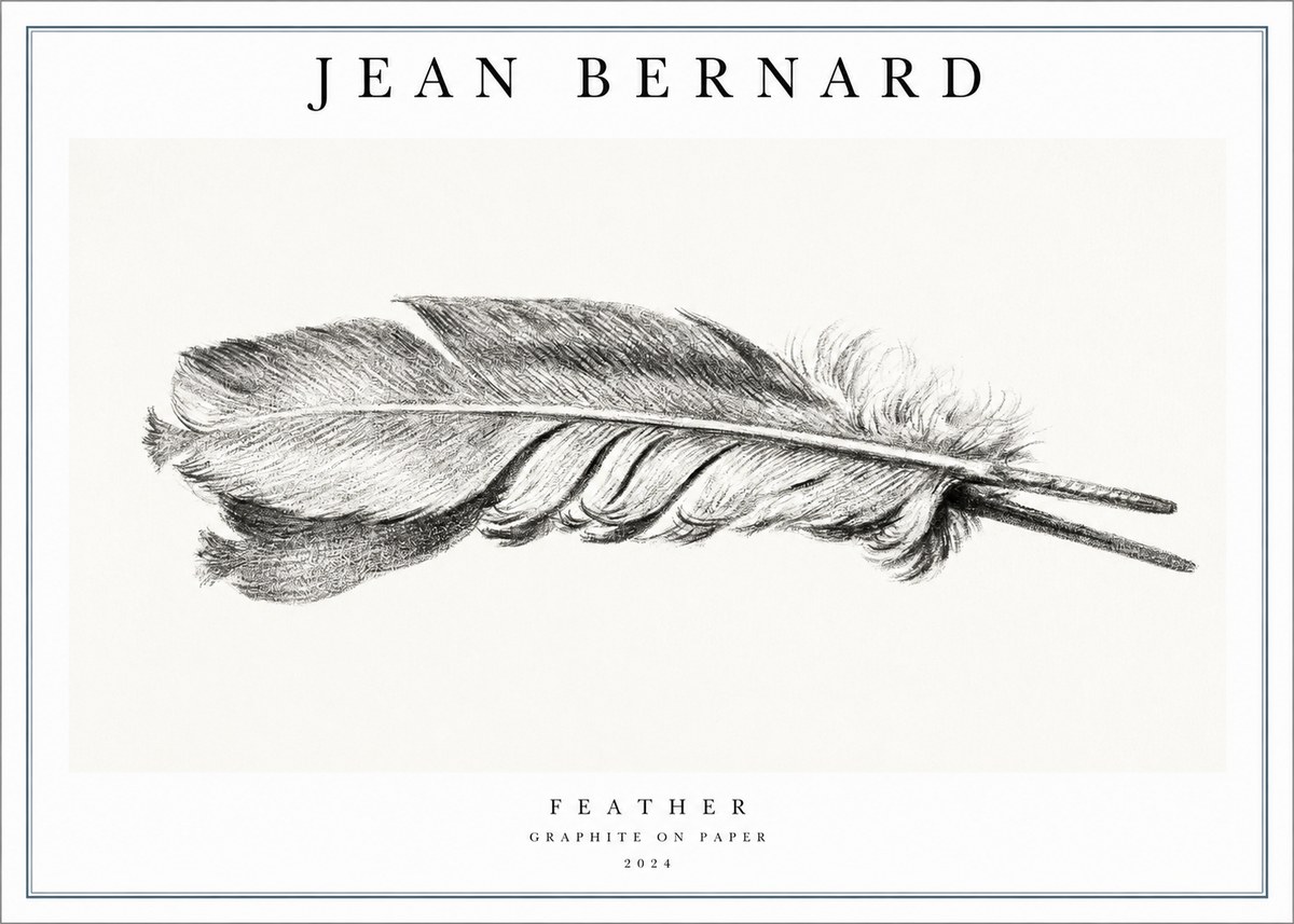 Jean Bernard Feather No1 - Plakat