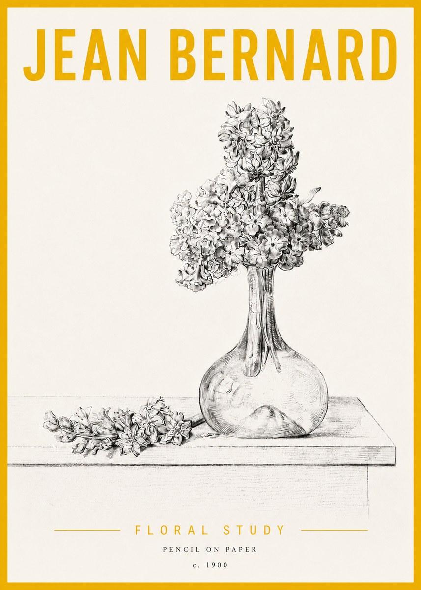 Jean Bernard Spring Blossoms No5 - Plakat