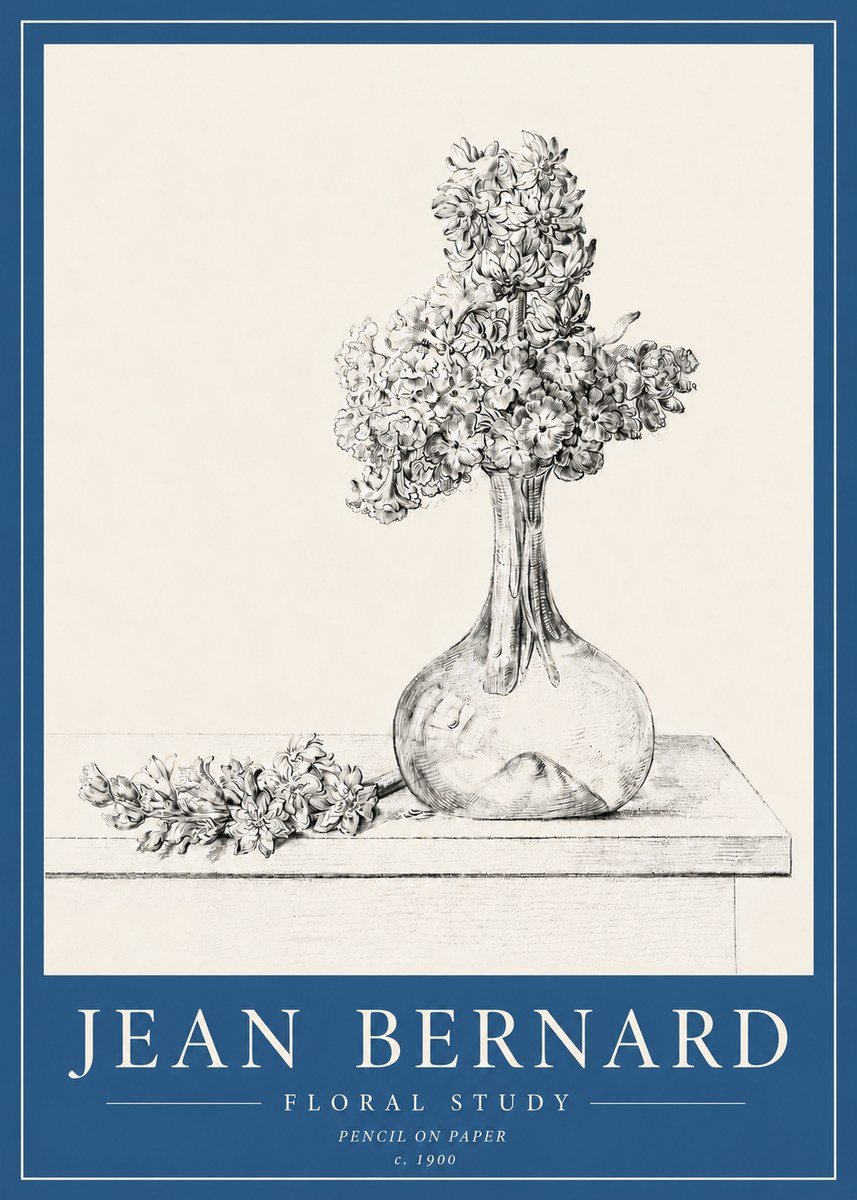 Jean Bernard Spring Blossoms No6 - Plakat
