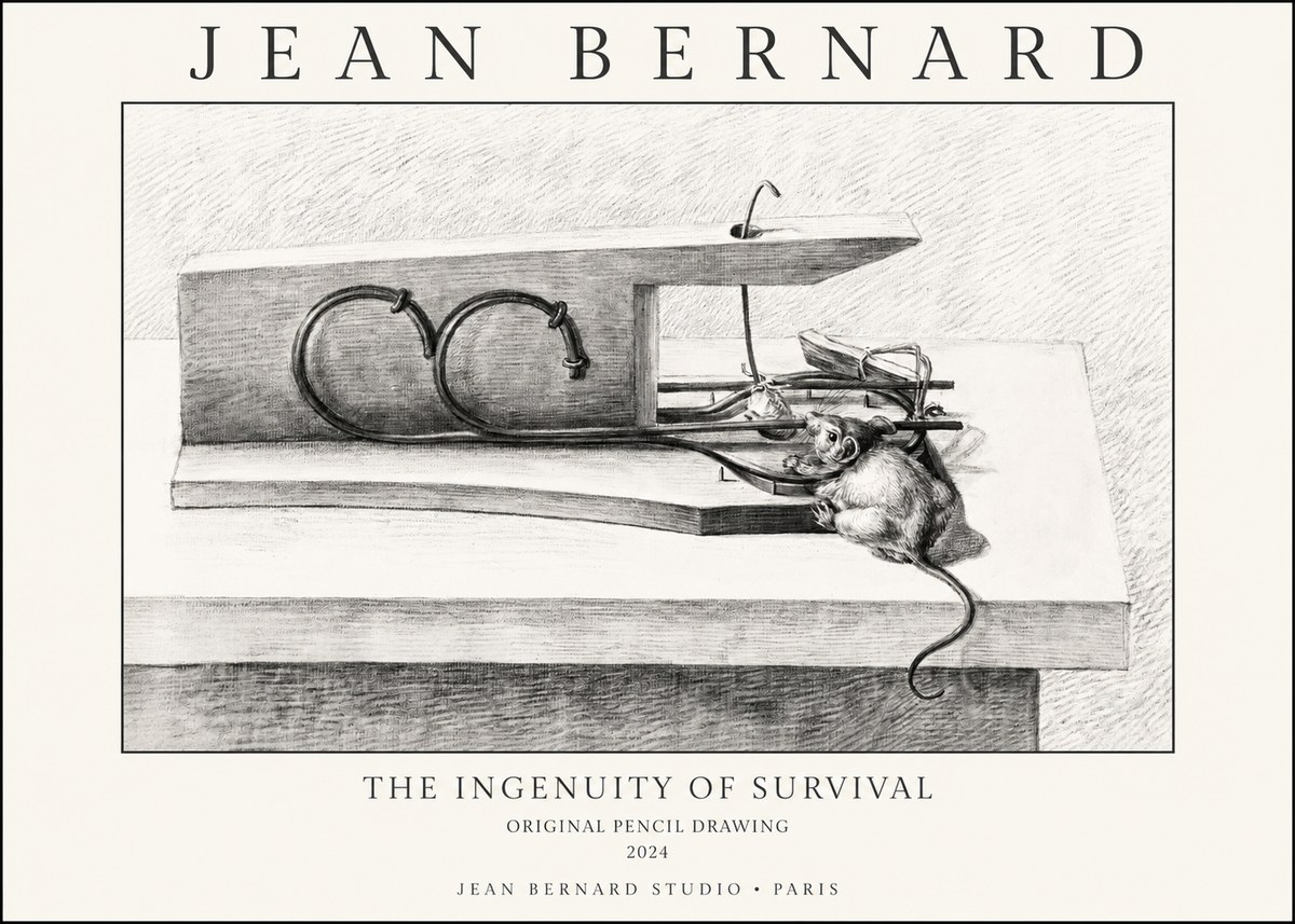 Jean Bernard The Ingenuity of Survival No1 - Plakat