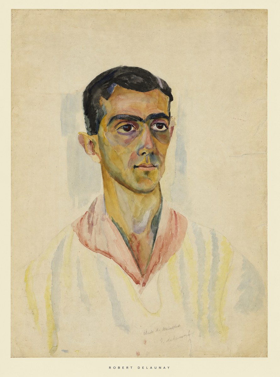 Robert Delaunay Portrait De Léonide Massine No6 - Plakat