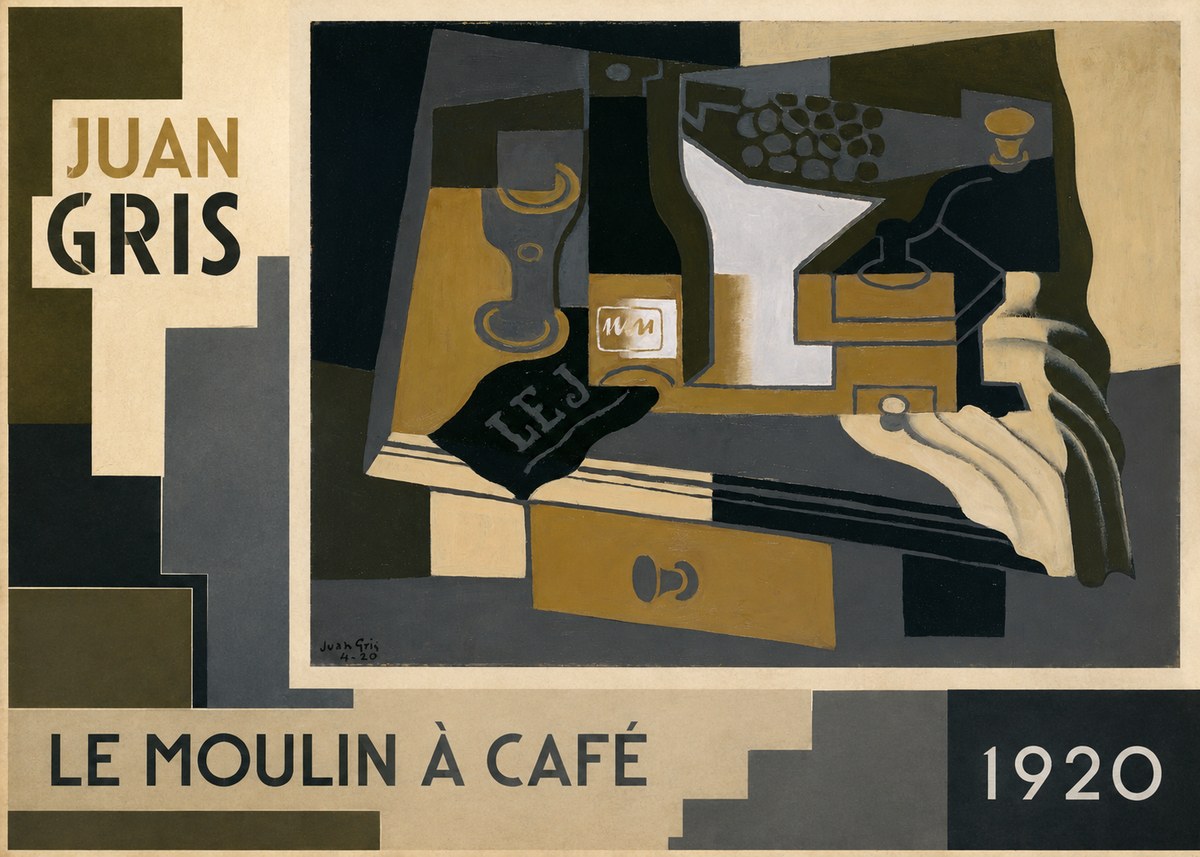 Juan Gris Le Moulin À Café No2 - Plakat