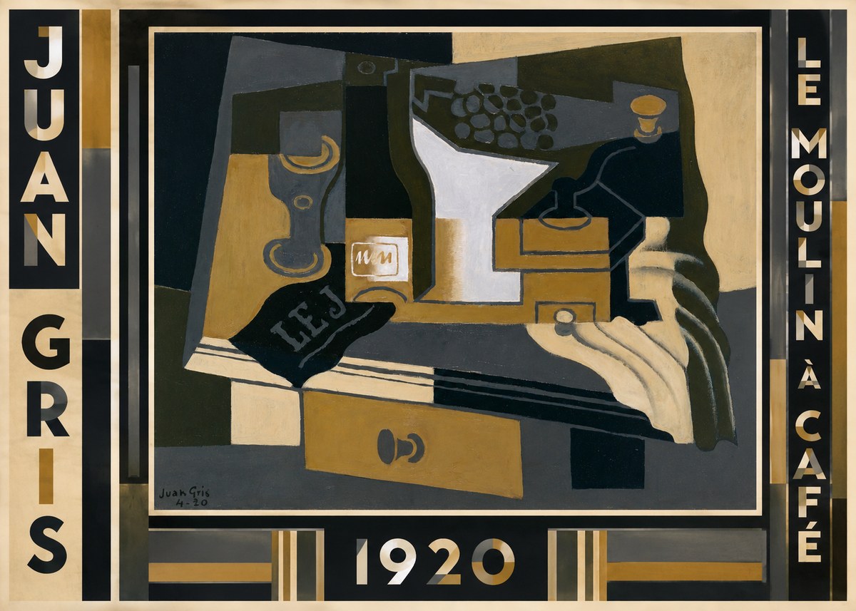 Juan Gris Le Moulin À Café No5 - Plakat