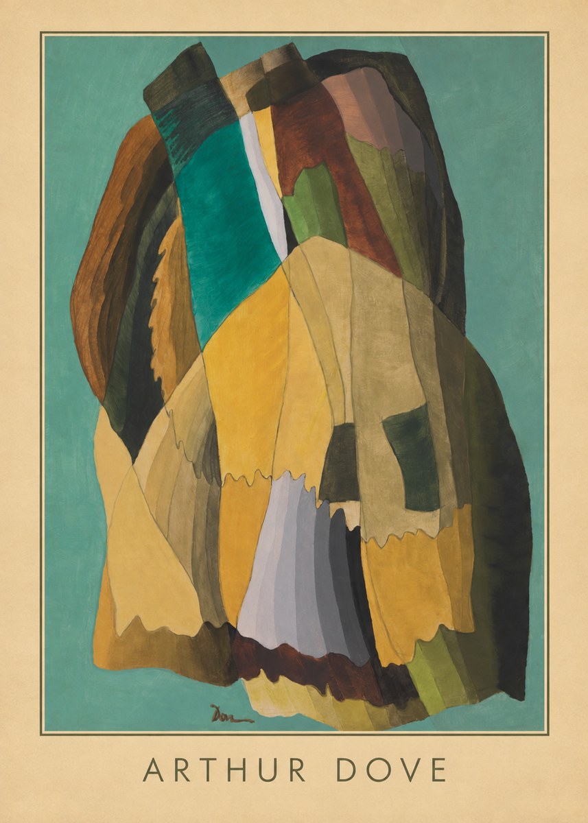 Arthur Dove Abstract Composition No4 - Plakat