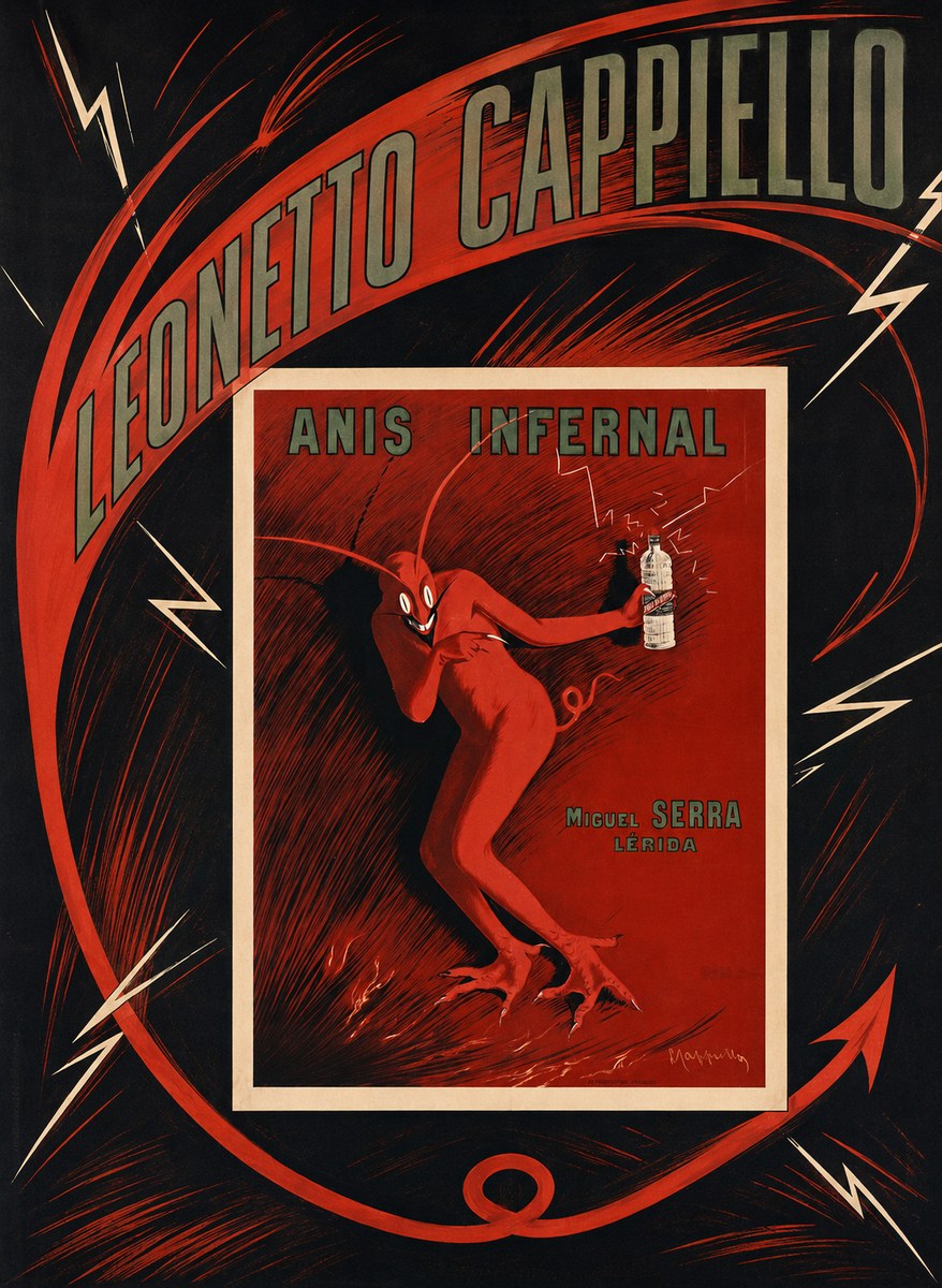 Leonetto Cappiello Anis Infernal II No5 - Plakat