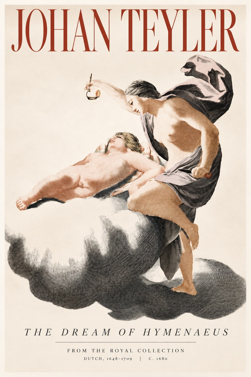 Johan Teyler The Dream of Hymenaeus No2 - Plakat