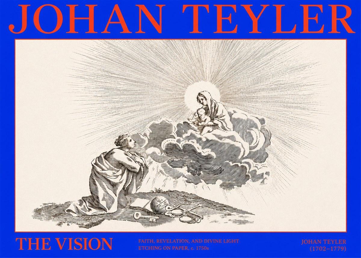 Johan Teyler The Vision No2 - Plakat