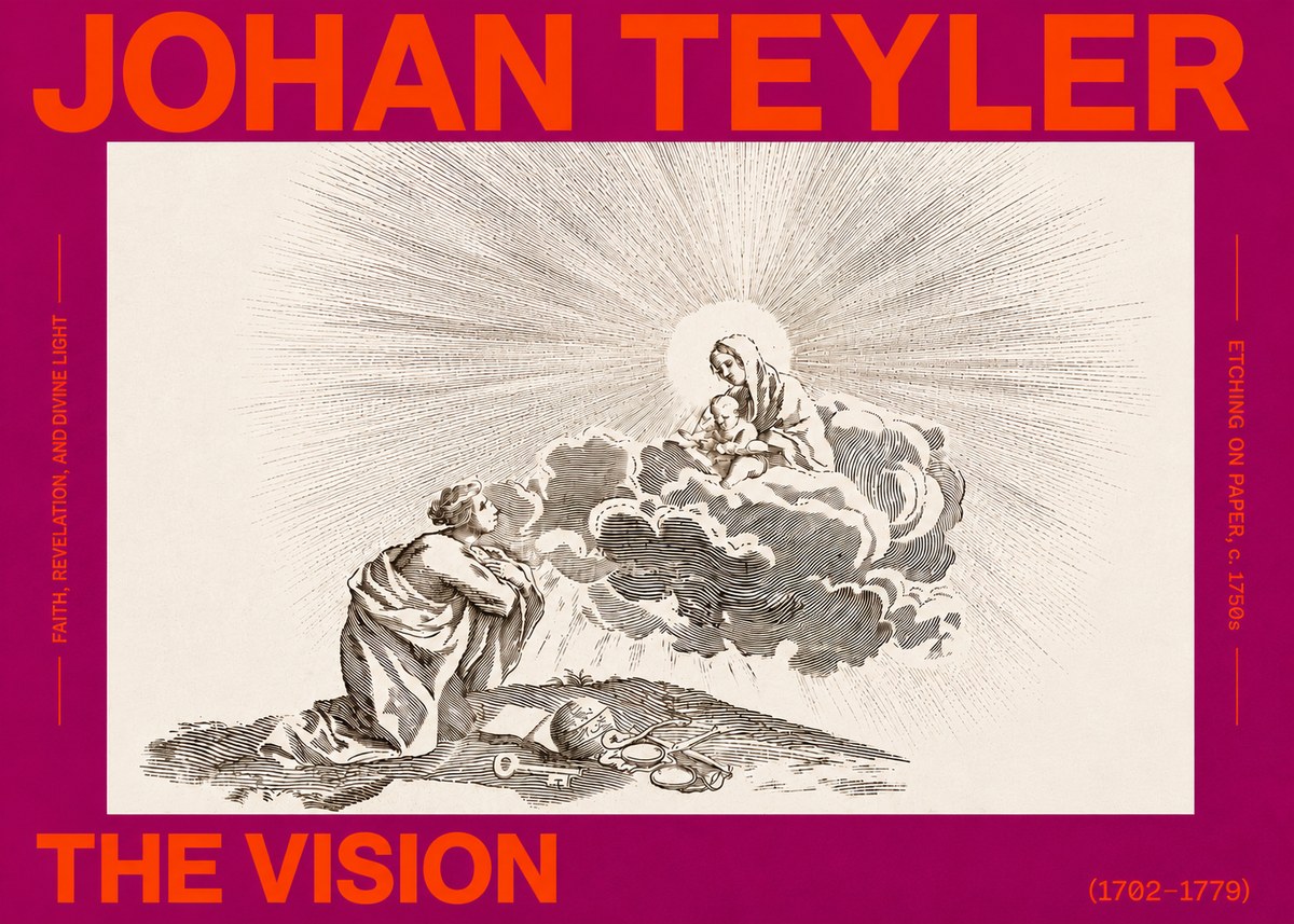 Johan Teyler The Vision No5 - Plakat