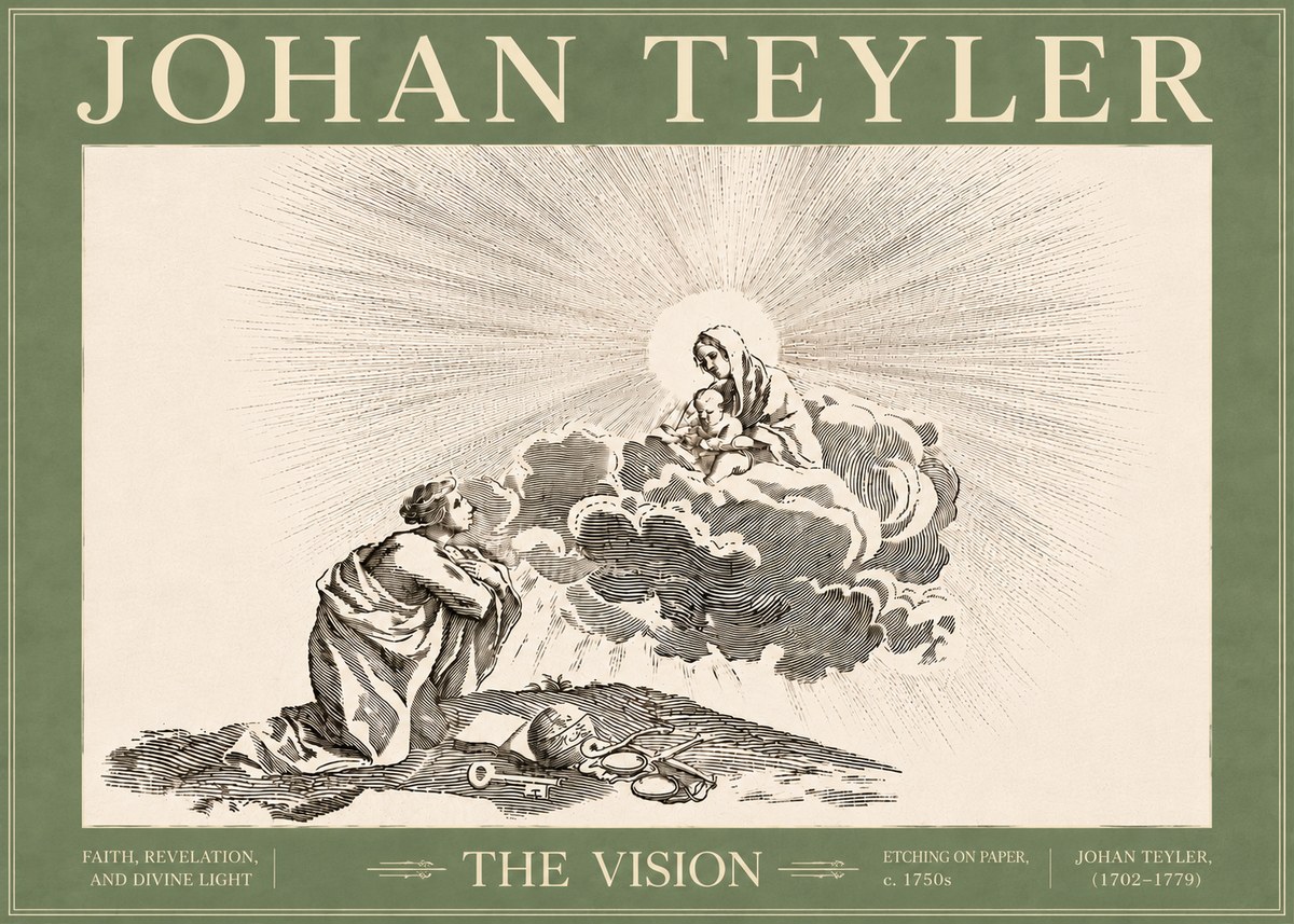 Johan Teyler The Vision No6 - Plakat