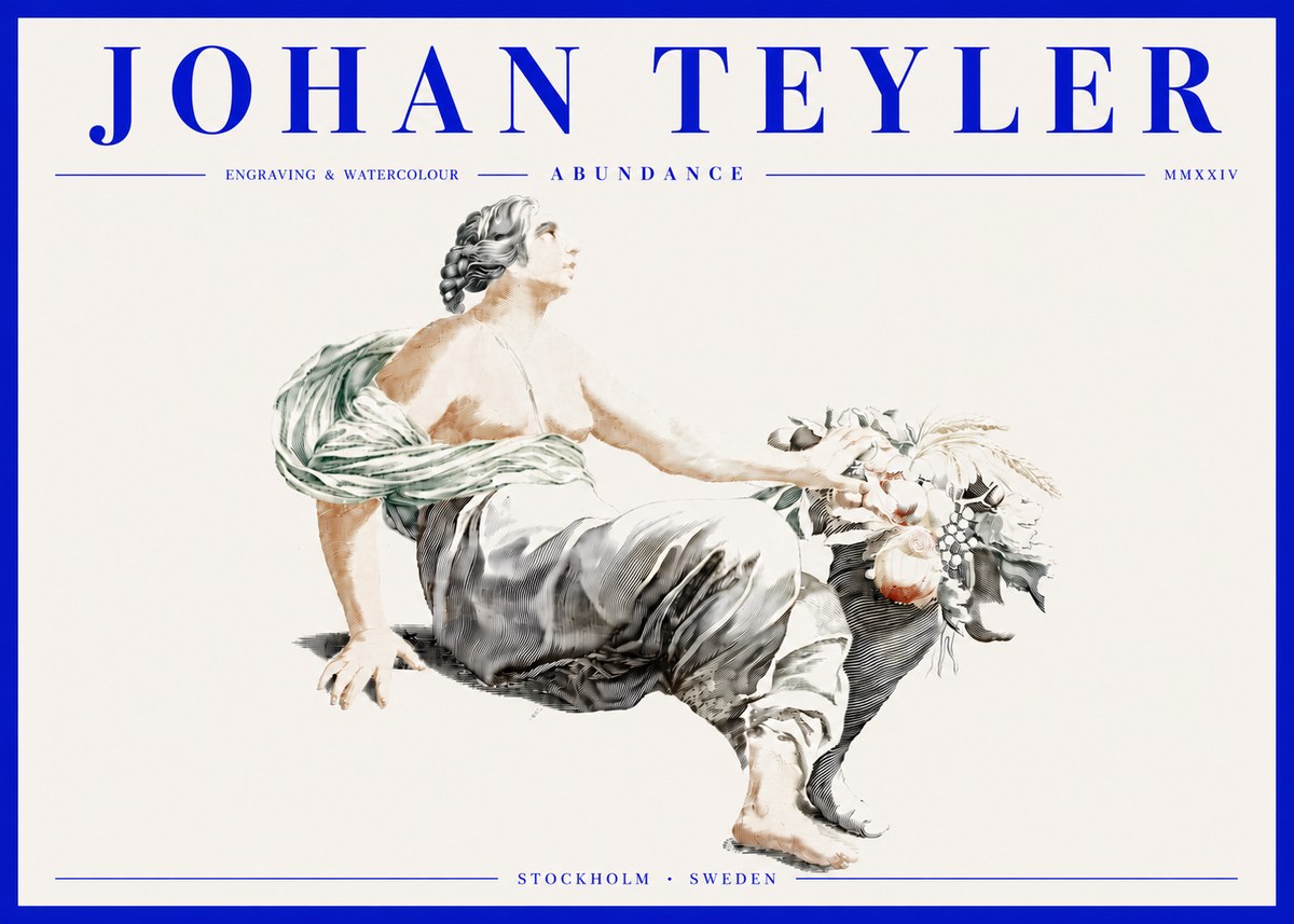Johan Teyler Abundance No4 - Plakat