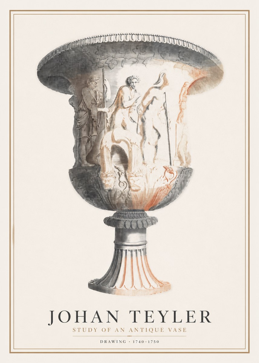 Johan Teyler Classical Urn No2 - Plakat