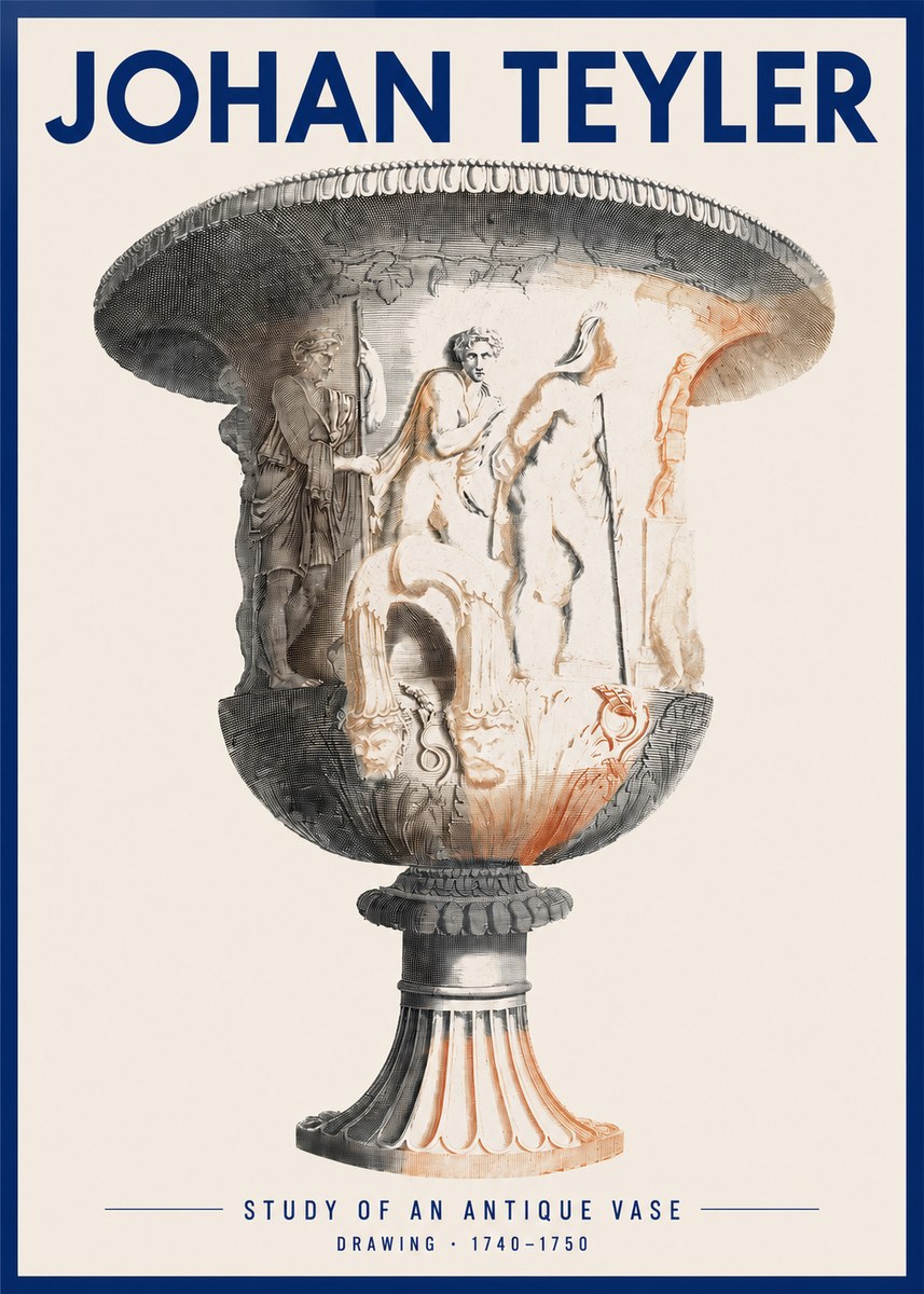 Johan Teyler Classical Urn No3 - Plakat