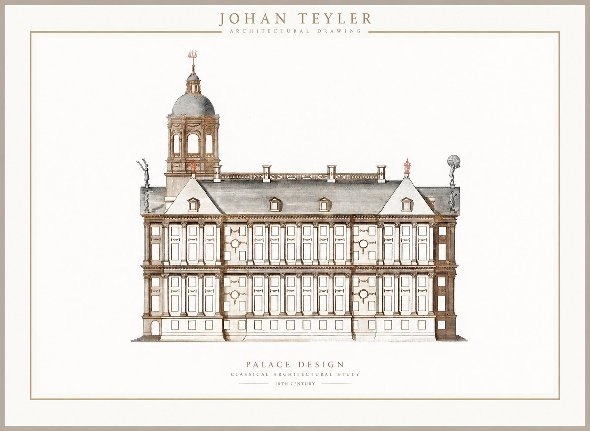 Johan Teyler Palace Design No1 - Plakat