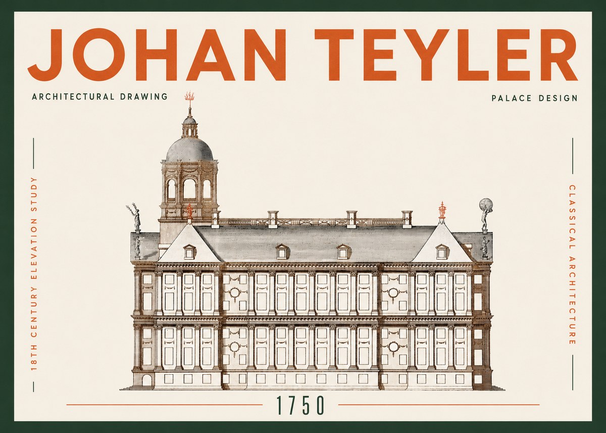 Johan Teyler Palace Design No5 - Plakat