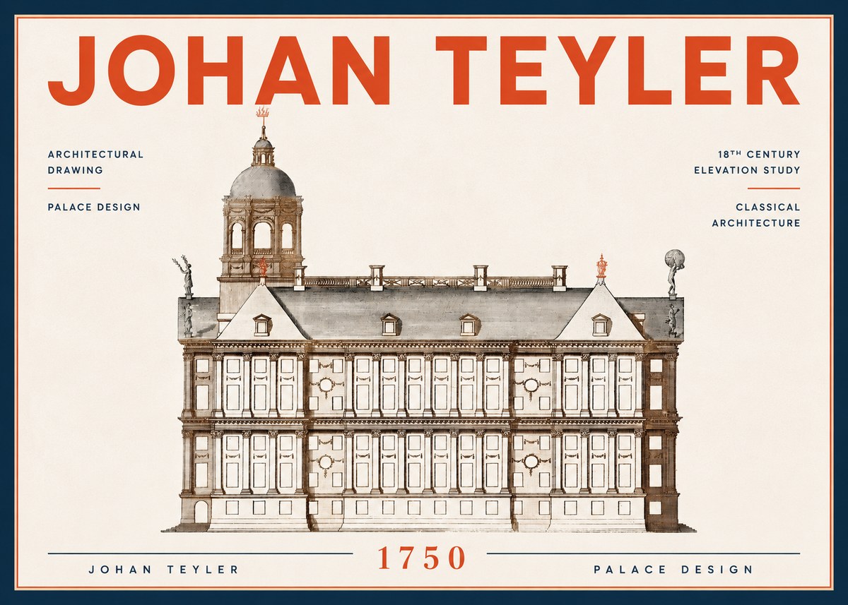 Johan Teyler Palace Design No6 - Plakat