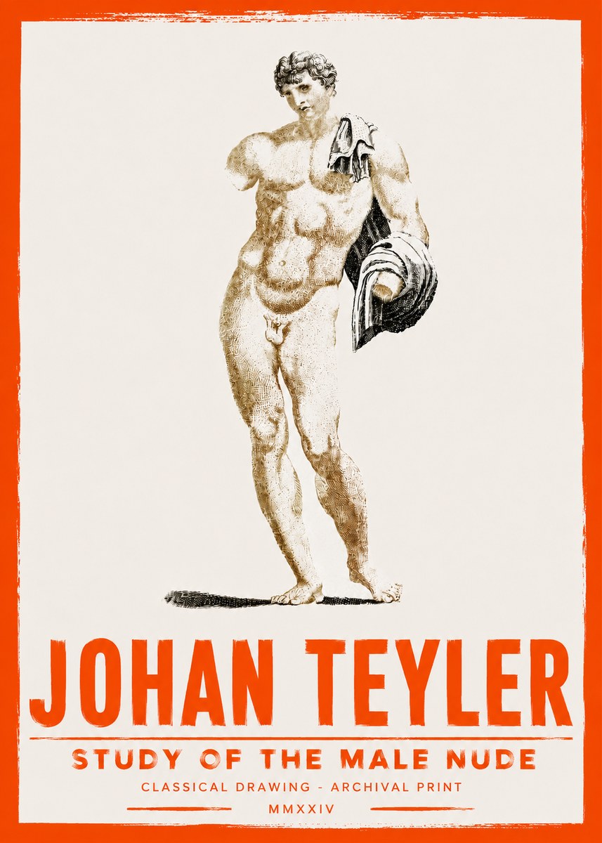 Johan Teyler Classical Study II No4 - Plakat