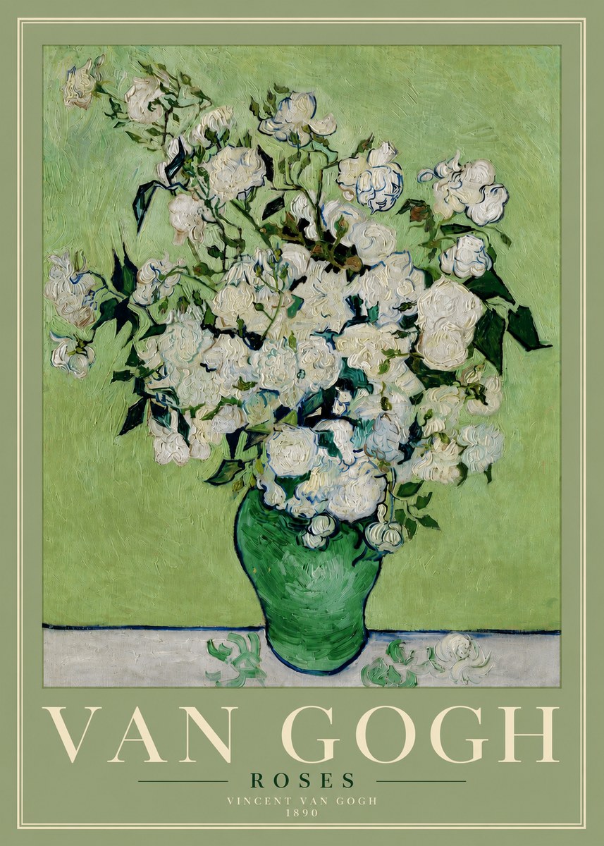 Van Gogh Roses I No4 - Plakat