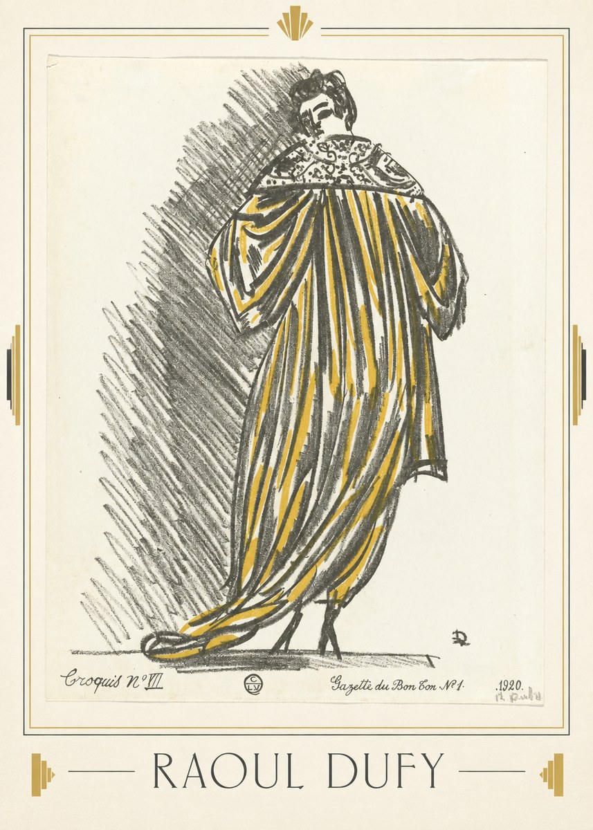 Raoul Dufy Croquis N°vii No3 - Plakat