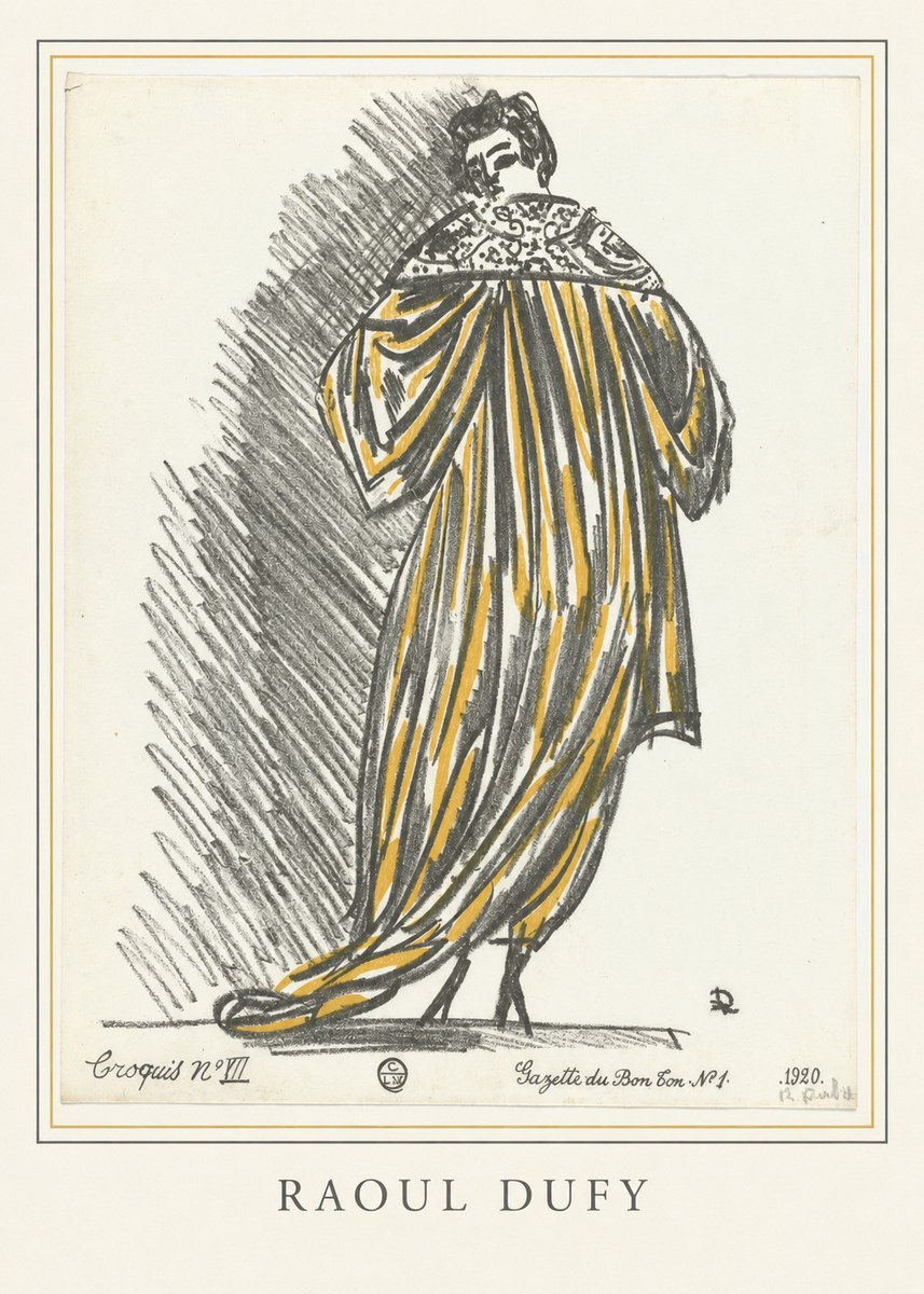 Raoul Dufy Croquis N°vii No5 - Plakat