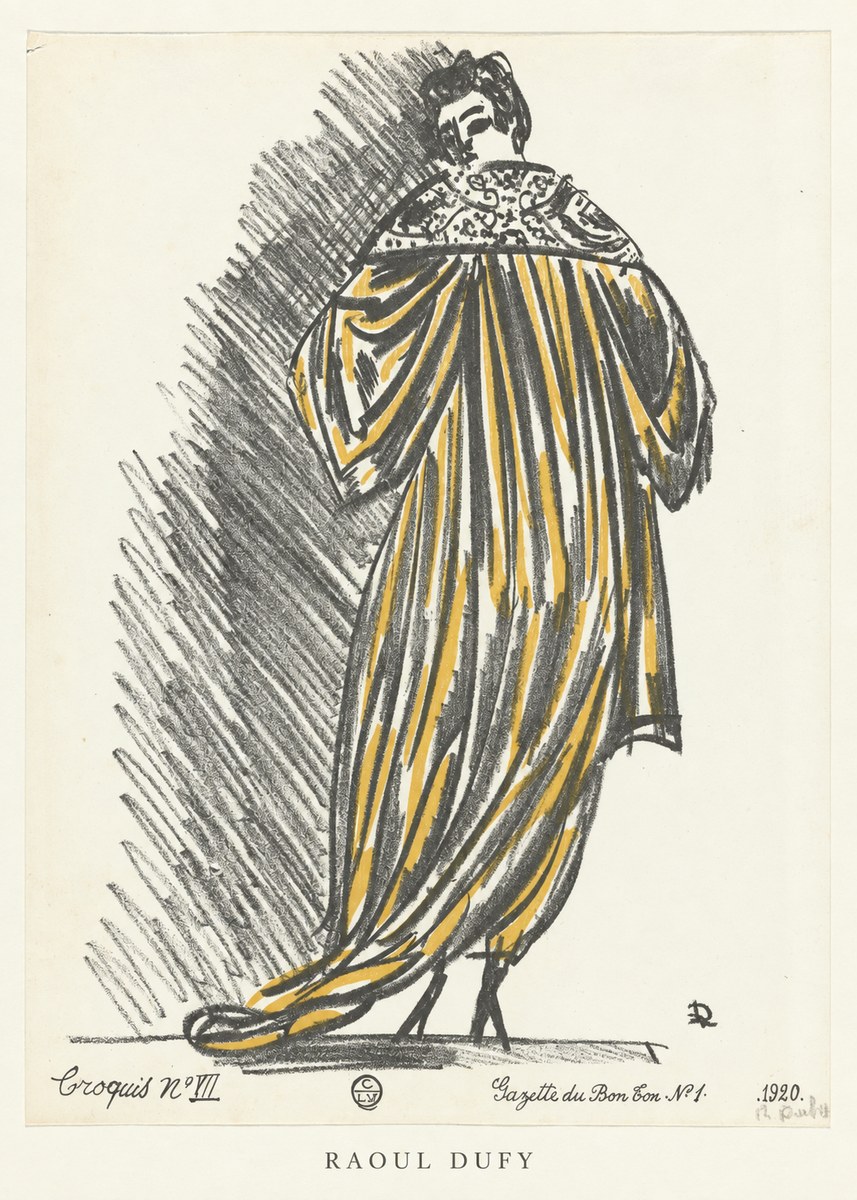 Raoul Dufy Croquis N°vii No6 - Plakat