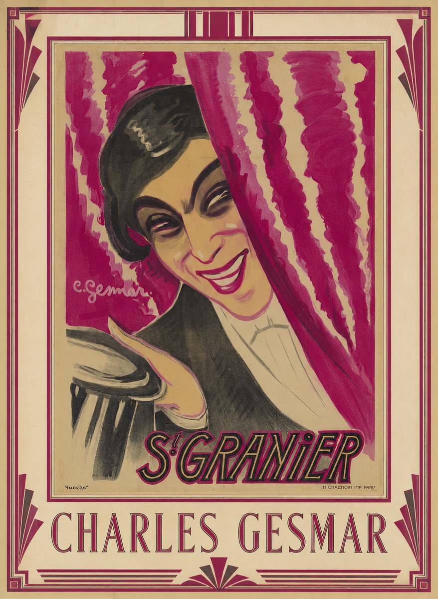 Charles Gesmar S! Granier I No1 - Plakat