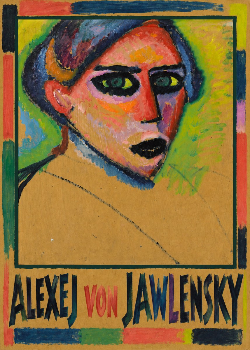 Alexej von Jawlensky Expressionist Head No1 - Plakat