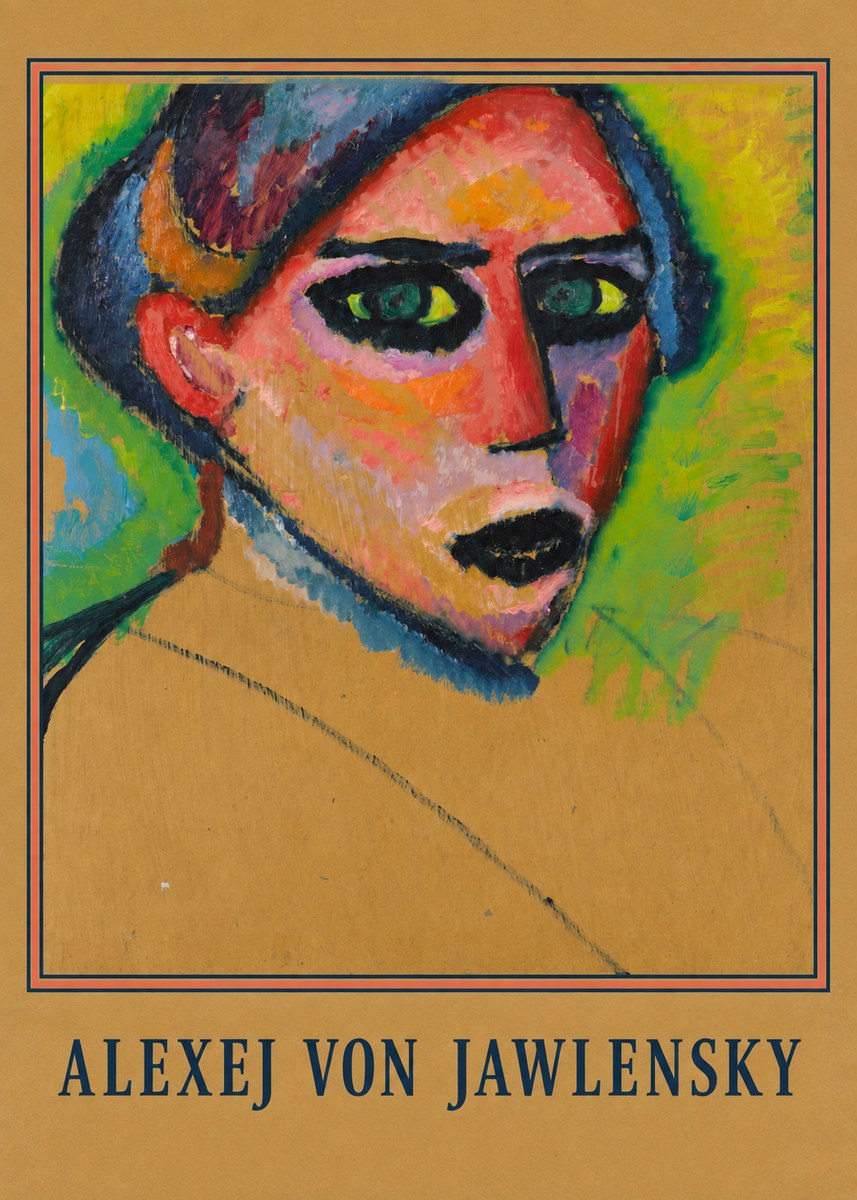 Alexej von Jawlensky Expressionist Head No2 - Plakat