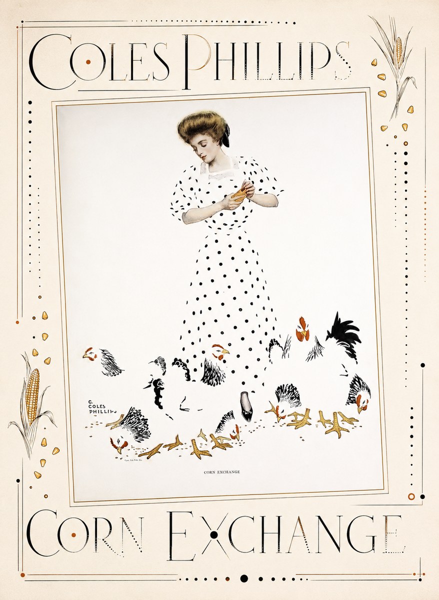 Coles Phillips Corn Exchange No5 - Plakat