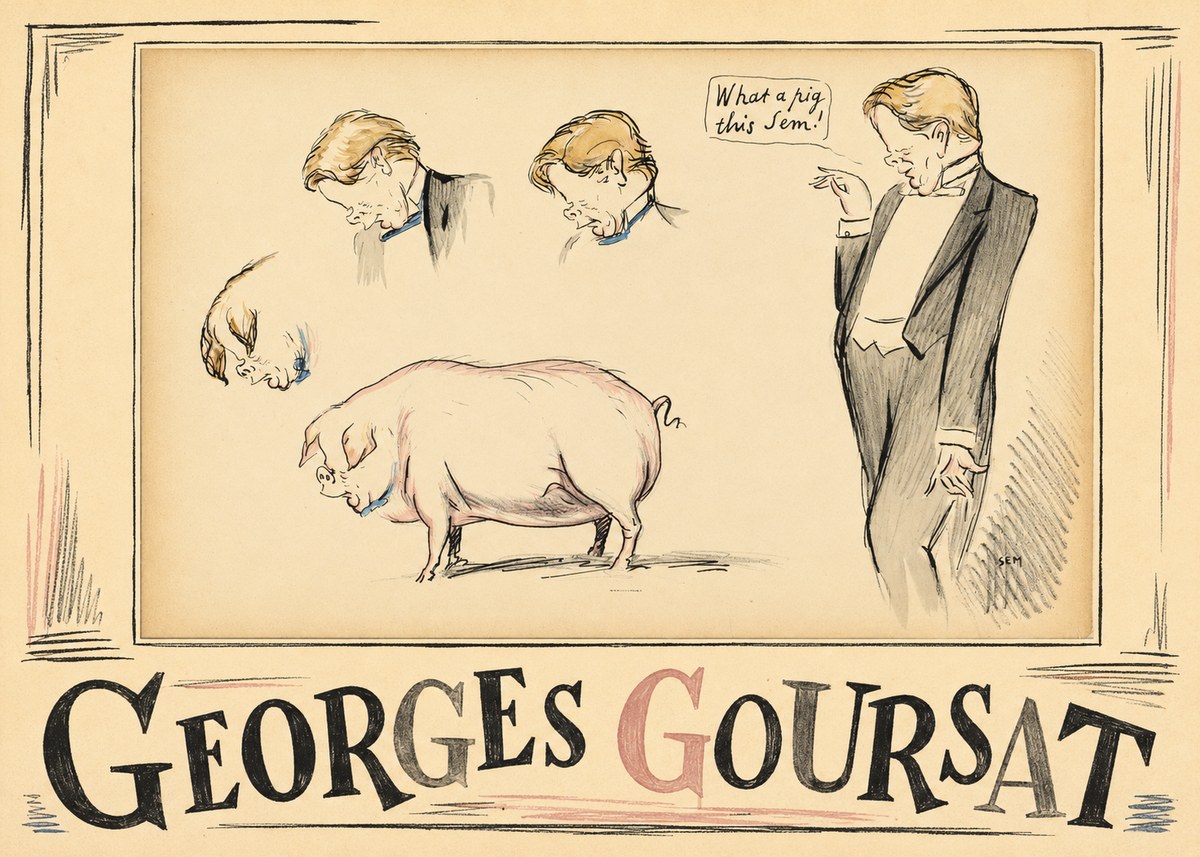 Georges Goursat Georges Goursat I No5 - Plakat