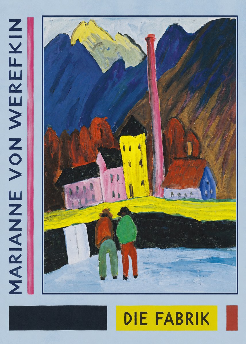 Marianne von Werefkin Die Fabrik No2 - Plakat