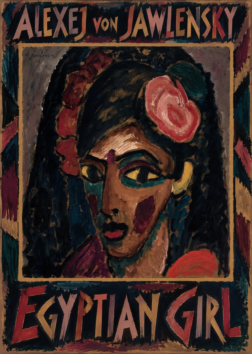 Alexej von Jawlensky Egyptian Girl No1 - Plakat