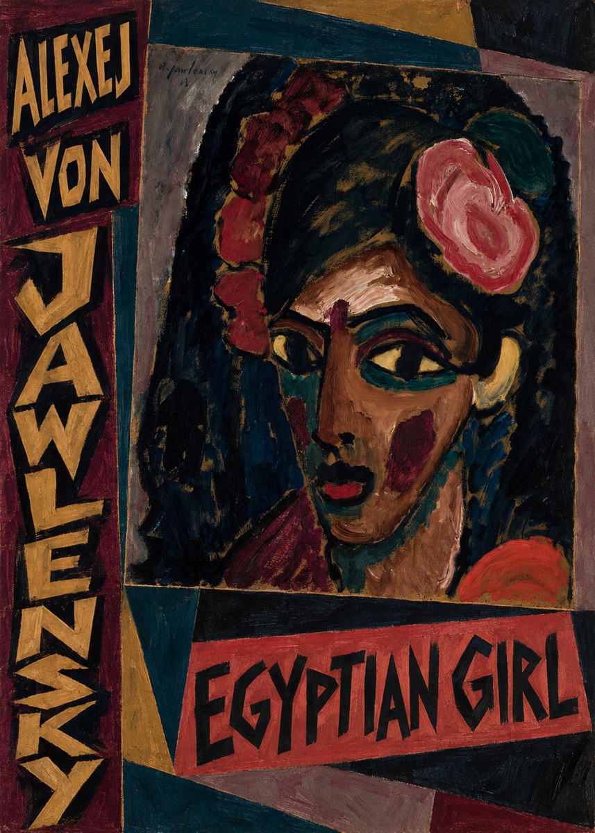 Alexej von Jawlensky Egyptian Girl No5 - Plakat