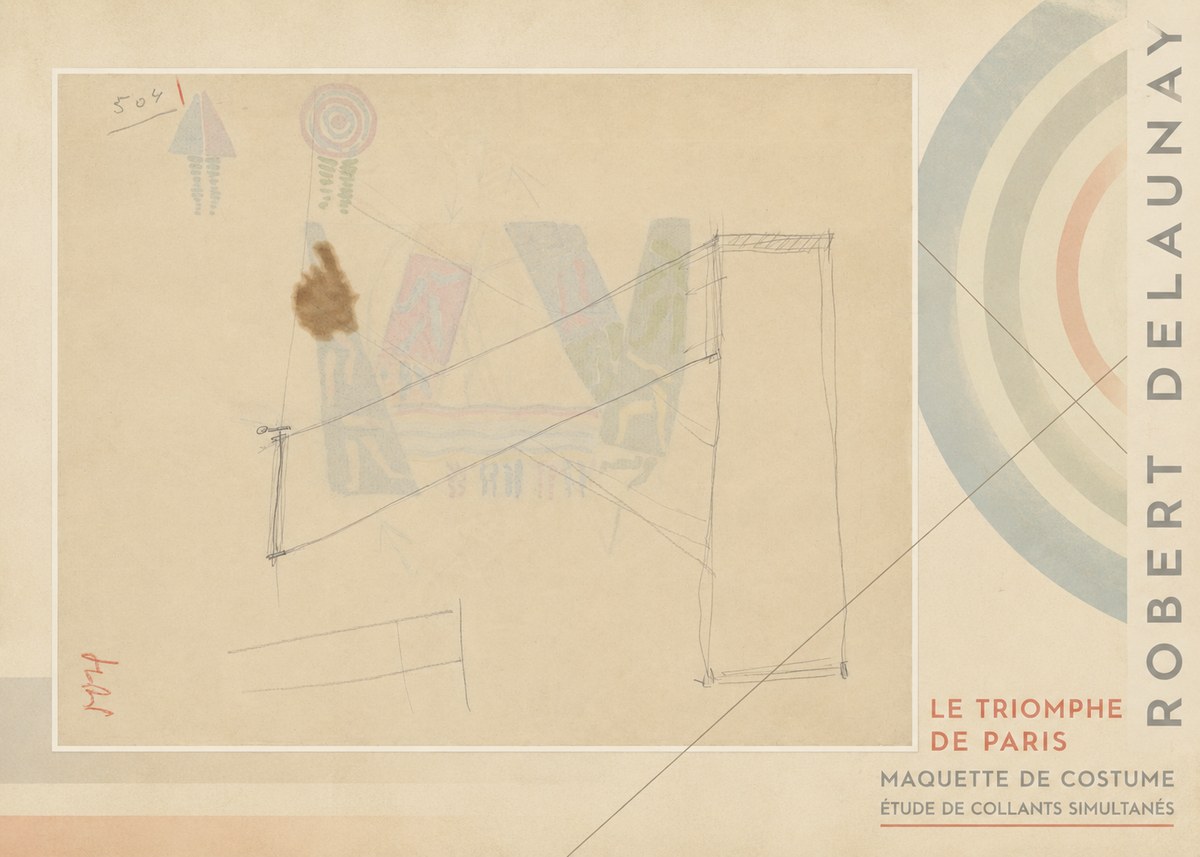 Robert Delaunay Le Triomphe De Paris III No5 - Plakat