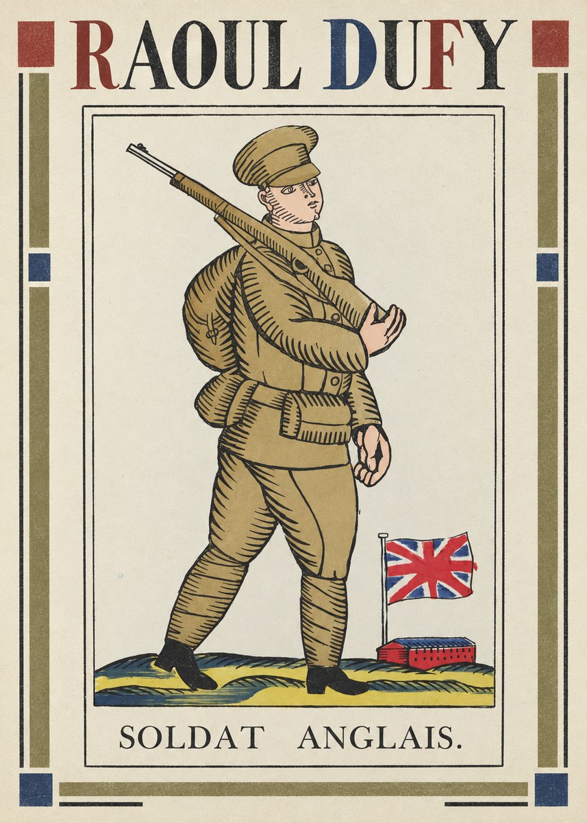Raoul Dufy Soldat Anglais. No1 - Plakat