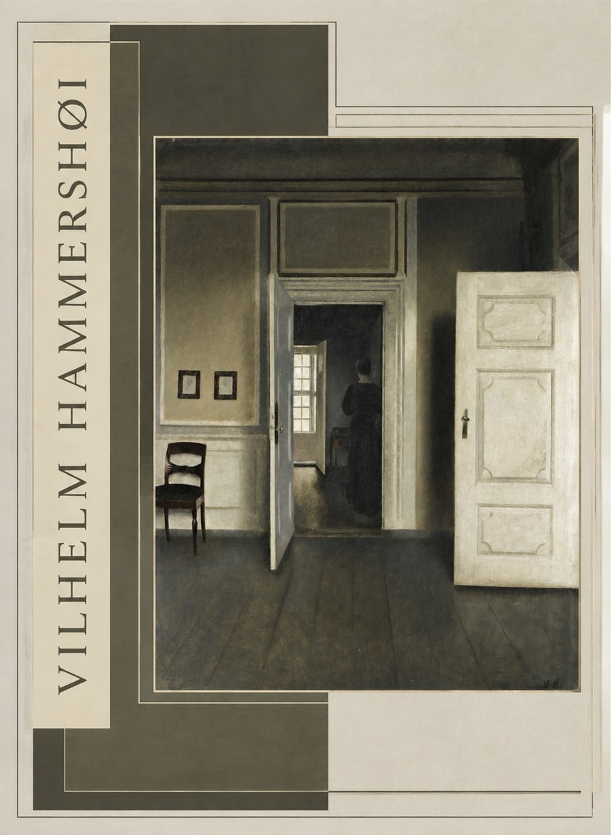 Vilhelm Hammershøi Interior, Strandgade 30 I No2 - Plakat