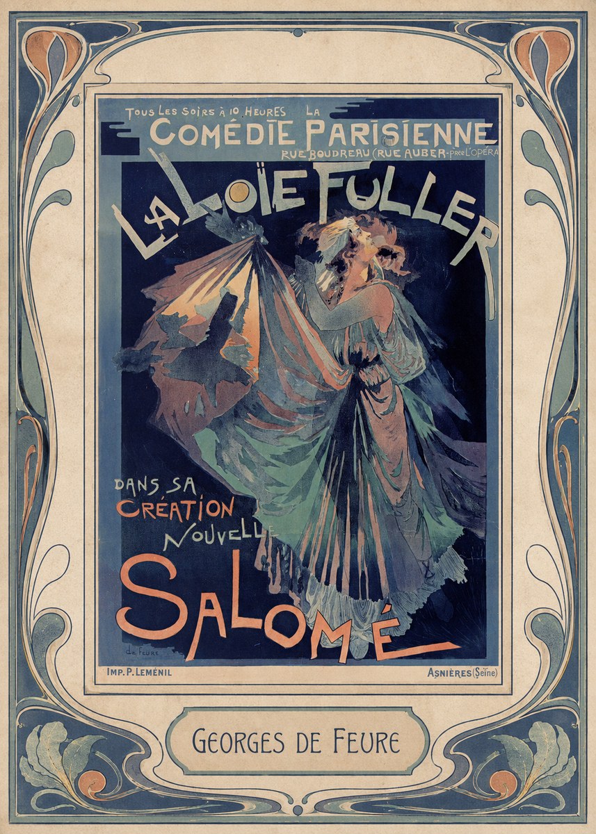 Georges de Feure Salomé II No1 - Plakat