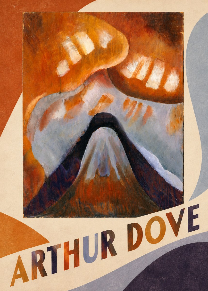 Arthur Dove Snowstorm No5 - Plakat