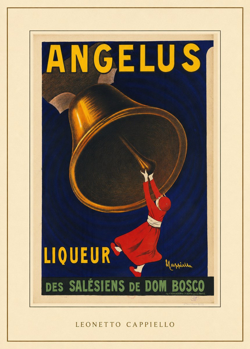 Leonetto Cappiello Angelus No4 - Plakat