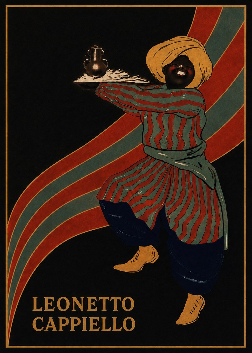 Leonetto Cappiello The Sultan No4 - Plakat
