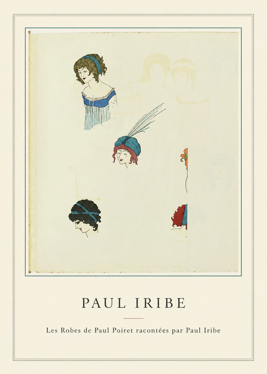Paul Iribe Les Robes De Paul Poiret Racontées Par Paul Iribe No4 - Plakat