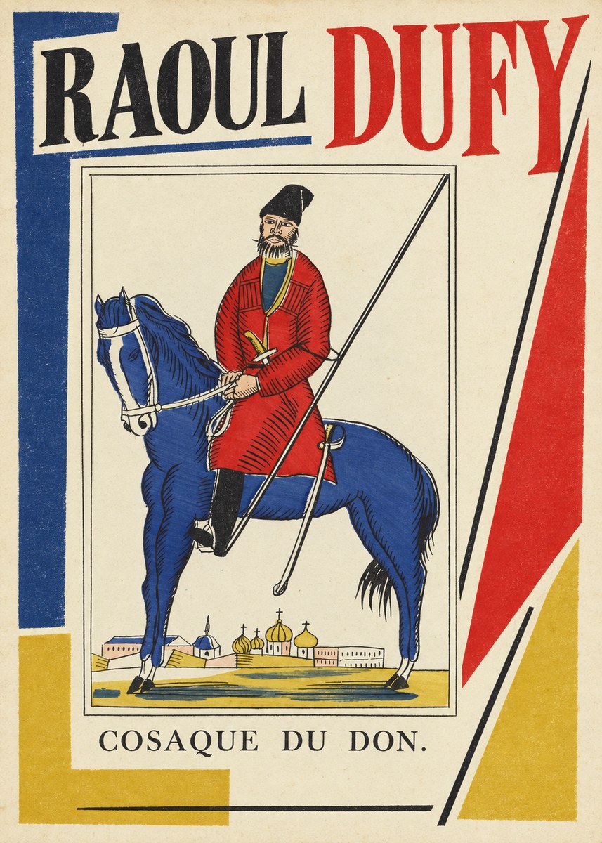 Raoul Dufy Cosaque Du Don. No2 - Plakat