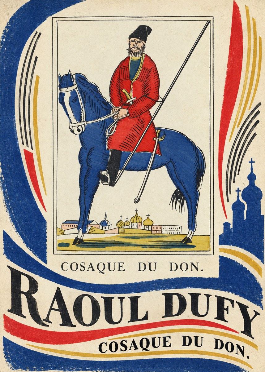Raoul Dufy Cosaque Du Don. No4 - Plakat