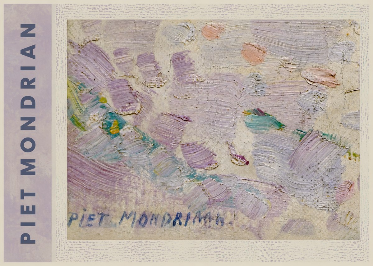 Piet Mondrian Abstract Composition No2 - Plakat